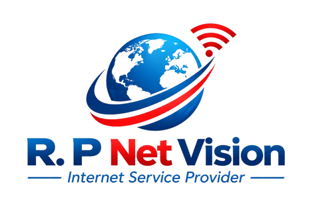 R.P Net Vision  Logo